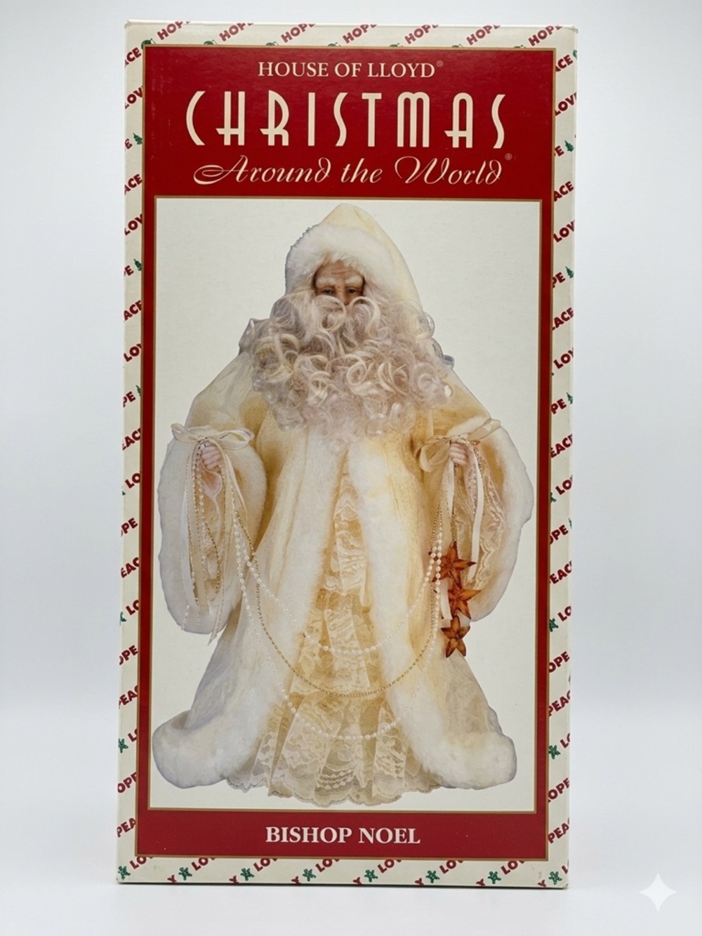 Vintage Bishop Noel Santa Figurine House of Lloyd Christmas Decor